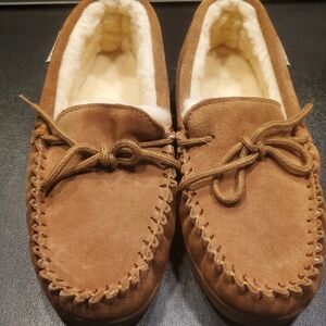 BEARPAW Moc II Slippers Hickory Size 10